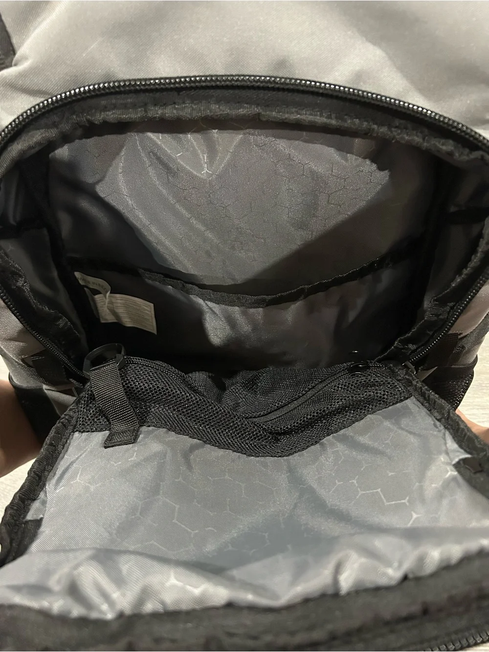 OGIO Gray & Black Men's Backpack with Front Straps